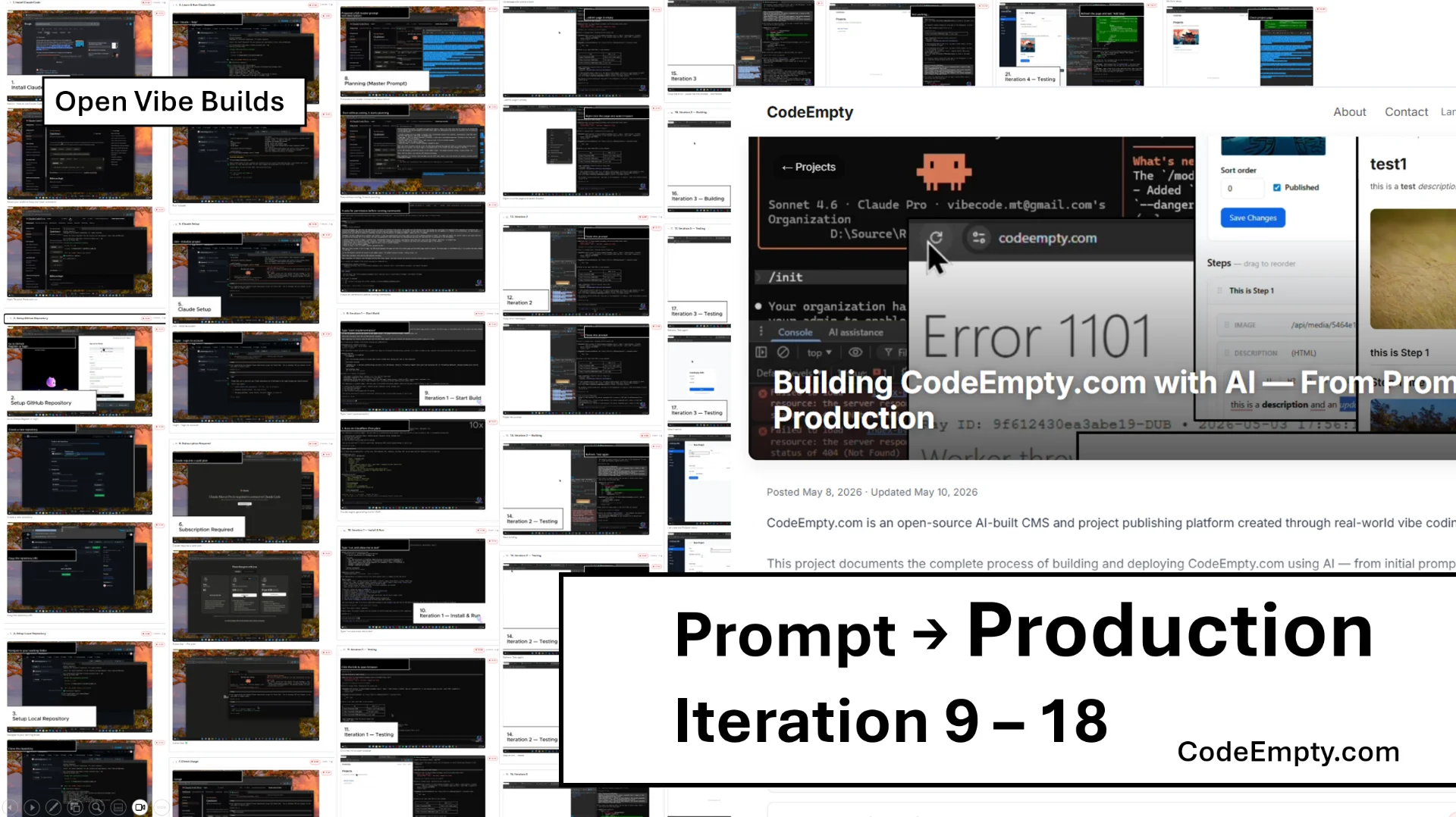 Improving CodeEmpty.com — Turning Videos into Projects with AI
